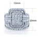 Jewelry WholesaleWholesale Rhinestone Alloy Rings MOQ≥2 JDC-RS-CaoS019 Rings 曹适 %variant_option1% %variant_option2% %variant_option3%  Factory Price JoyasDeChina Joyas De China