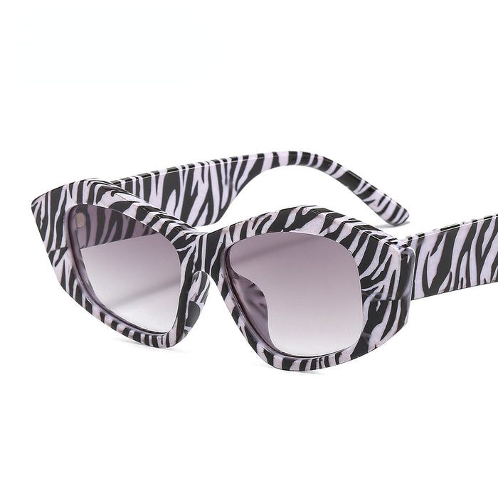 Wholesale Sunglasses PC Dappled Small Frame Geometric Border JDC-SG-OuT036