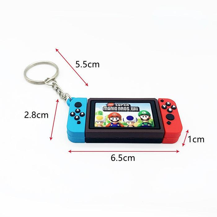 Wholesale Cartoon Silicone Game Machine Keychain MOQ≥2 JDC-KC-HAn001