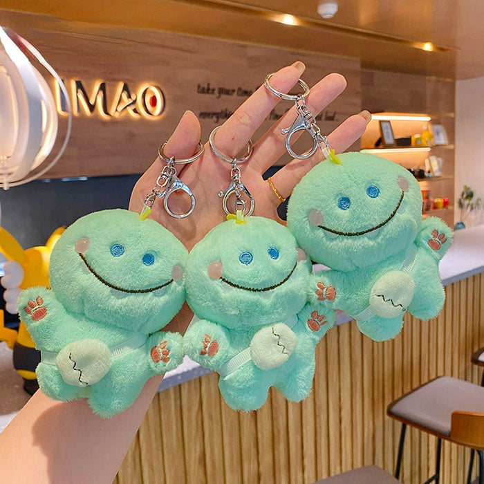 Jewelry WholesaleWholesale Plush Dinosaur Keychain JDC-KC-BaiM019 Keychains 百茂 %variant_option1% %variant_option2% %variant_option3%  Factory Price JoyasDeChina Joyas De China