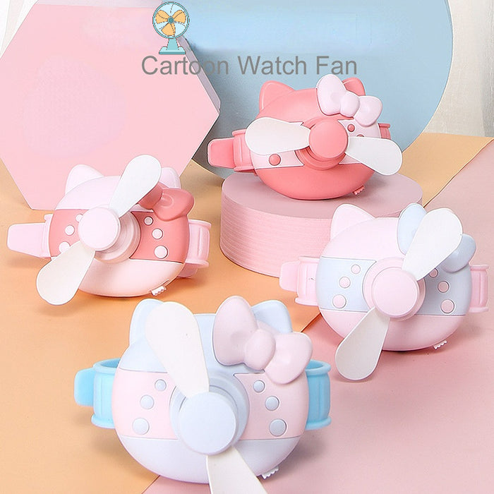 Jewelry WholesaleWholesale Kids Cartoon Plastic USB Charging Portable Watch Fan JDC-FAN-HXing001 FAN 恒星 %variant_option1% %variant_option2% %variant_option3%  Factory Price JoyasDeChina Joyas De China