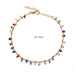 Jewelry WholesaleWholesale Color Crystal Simple Anklet JDC-AS-YeB025 Anklet 烨贝 %variant_option1% %variant_option2% %variant_option3%  Factory Price JoyasDeChina Joyas De China