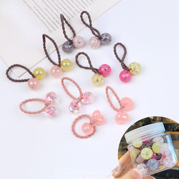 Wholesale Hair Rope Acrylic Kids Cute Set JDC-HS-Jyan002