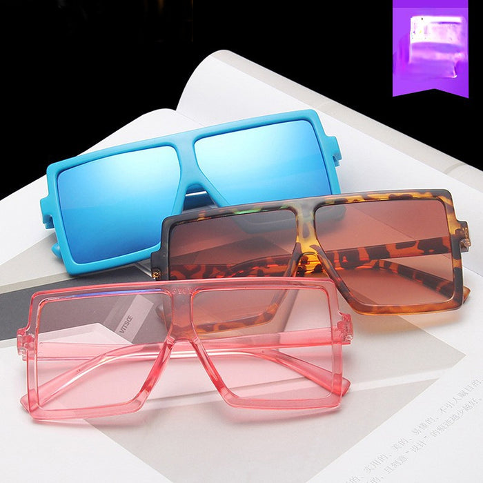 Jewelry WholesaleWholesale Square Trend Sunglasses Colorful Mercury Reflector JDC-SG-JiaW002 Sunglasses 嘉威 %variant_option1% %variant_option2% %variant_option3%  Factory Price JoyasDeChina Joyas De China