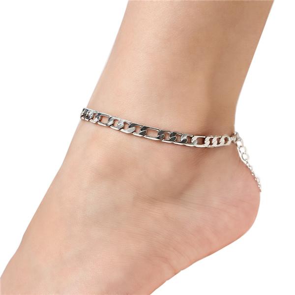 Bulk Jewelry Figaro chain anklets wholesale JDC-AS-d015 Wholesale factory from China YIWU China