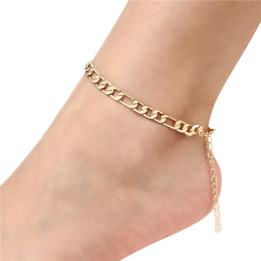 Bulk Jewelry Figaro chain anklets wholesale JDC-AS-d015 Wholesale factory from China YIWU China