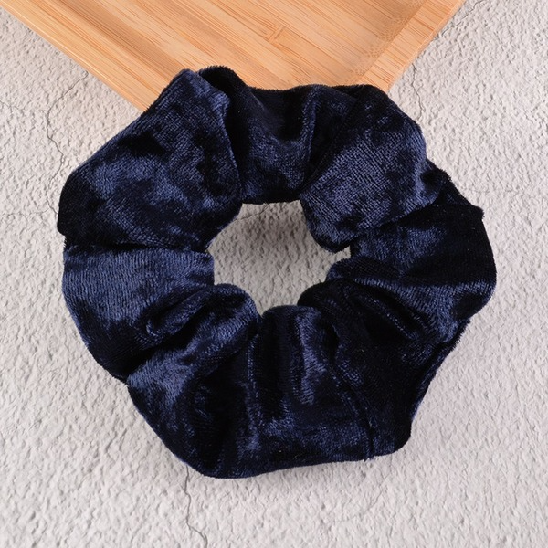 Bulk Jewelry Golden velvet large intestine Hair Scrunchies JDC-HS-K039 Wholesale factory from China YIWU China