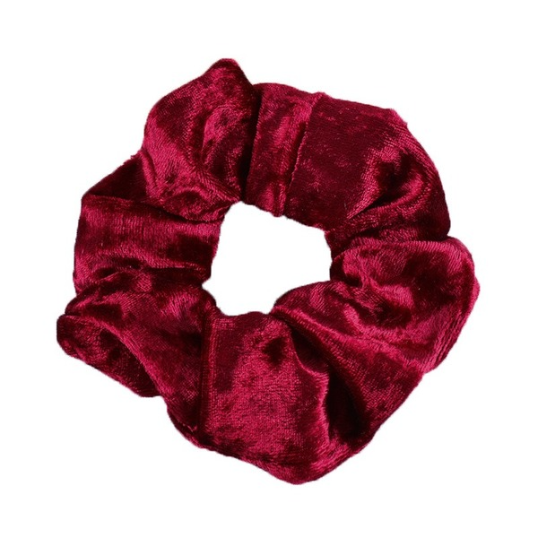 Bulk Jewelry Golden velvet large intestine Hair Scrunchies JDC-HS-K039 Wholesale factory from China YIWU China