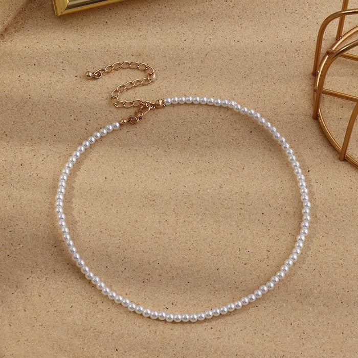 Bulk Jewelry Imitation pearl necklace wholesale JDC-RS-e004 Wholesale factory from China YIWU China