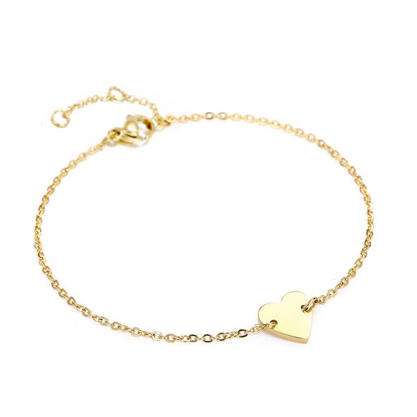 Bulk Jewelry Love stainless steel gold-plated bracelet 316L wholesale JDC-BT-j002 Wholesale factory from China YIWU China