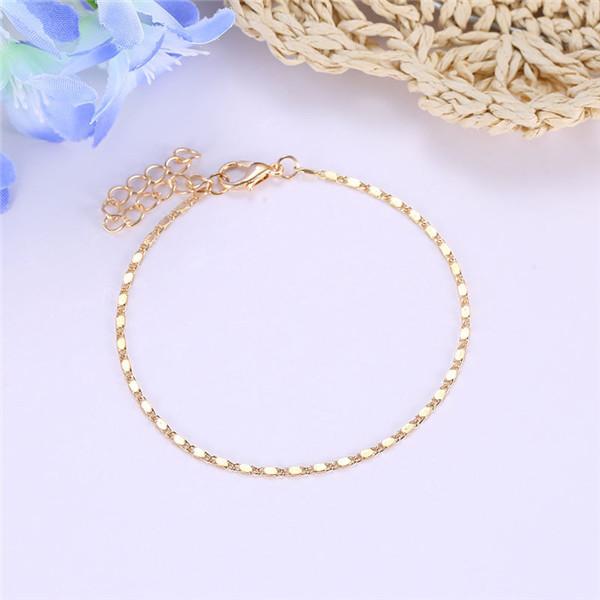 Bulk Jewelry Metal chain anklets wholesale JDC-AS-d005 Wholesale factory from China YIWU China