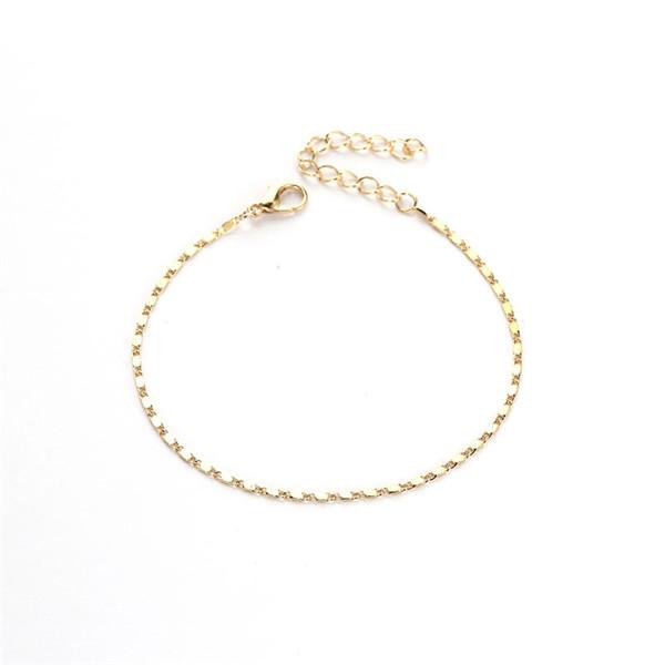 Bulk Jewelry Metal chain anklets wholesale JDC-AS-d005 Wholesale factory from China YIWU China