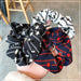 Bulk Jewelry Plaid retro does not hurt the hair tie JDC-HS-h012 Wholesale factory from China YIWU China