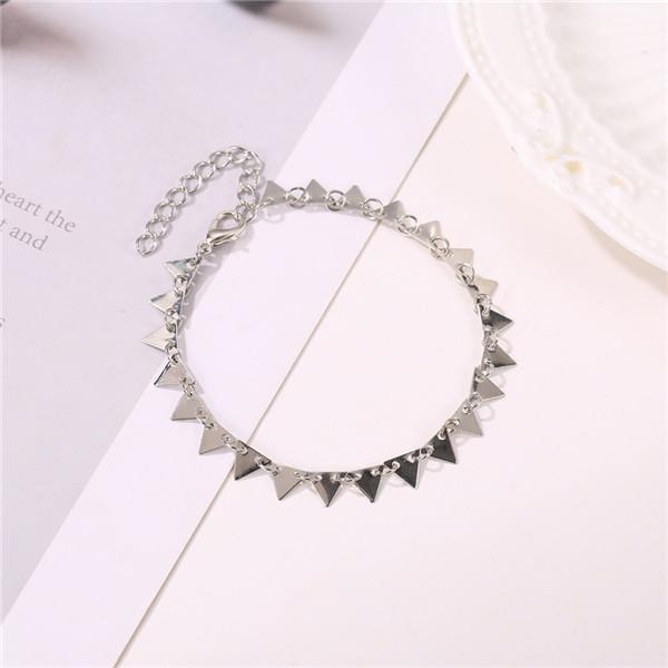 Bulk Jewelry Punk style triangle anklet wholesale JDC-AS-d008 Wholesale factory from China YIWU China