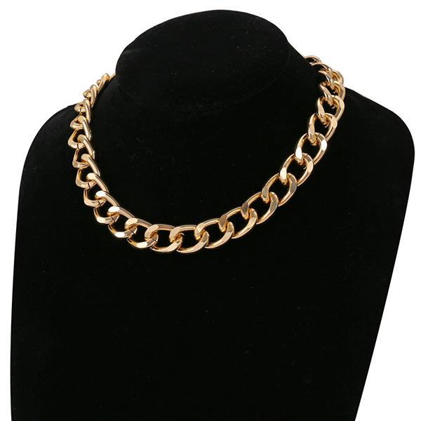 Bulk Jewelry Retro personality clavicle chain wholesale JDC-NE-f030 Wholesale factory from China YIWU China