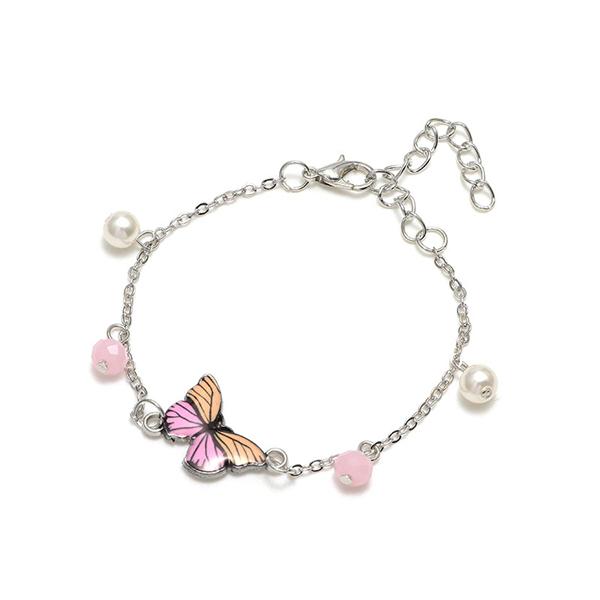 Bulk Jewelry Versatile temperament fresh Butterfly Bracelet JDC-BT-e003 Wholesale factory from China YIWU China