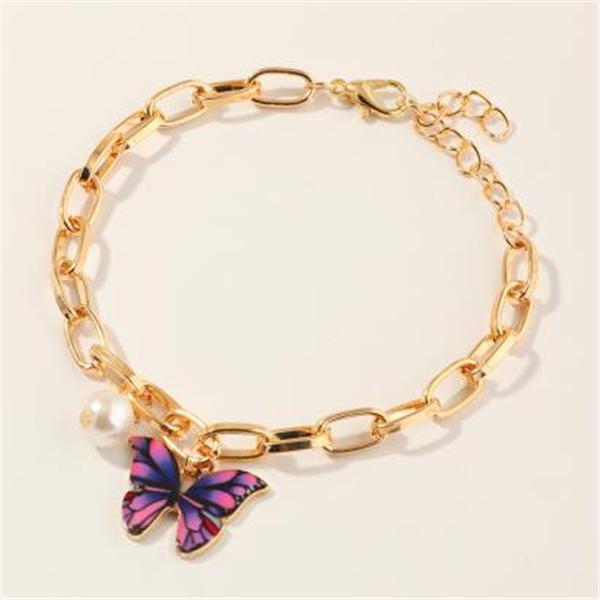 Bulk Jewelry Versatile temperament fresh Butterfly Bracelet JDC-BT-e003 Wholesale factory from China YIWU China