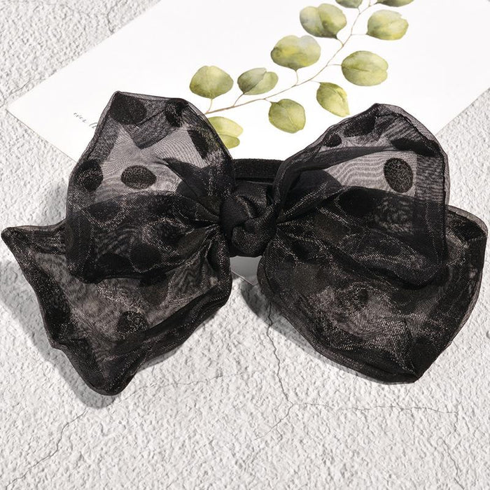 Bulk Jewelry Wave bow Hair Scrunchies JDC-HS-K040 Wholesale factory from China YIWU China