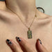 Wholesale 12 constellation 18K clavicle Necklace JDC-NE-TD003 Nceklaces 一自一然 Wholesale Jewelry JoyasDeChina Joyas De China