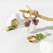 Wholesale 14K gold plated ceramic Earrings JDC-ES-Linh003 Earrings 麟凰 Wholesale Jewelry JoyasDeChina Joyas De China