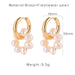 Wholesale 14K Gold Plated Pearl Earrings JDC-ES-JD340 Earrings 杰鼎 11 Wholesale Jewelry JoyasDeChina Joyas De China