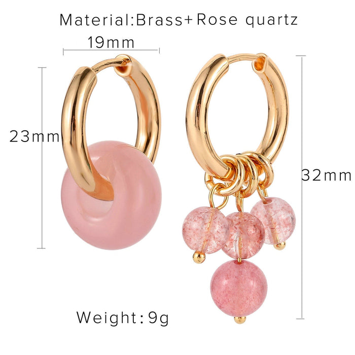 Wholesale 14K Gold Plated Pearl Earrings JDC-ES-JD340 Earrings 杰鼎 7 Wholesale Jewelry JoyasDeChina Joyas De China