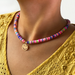 Wholesale 14K gold-plated soft pottery necklace JDC-NE-Linh007 necklaces 麟凰 Wholesale Jewelry JoyasDeChina Joyas De China