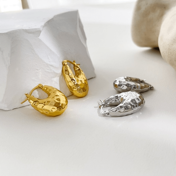 Wholesale 18K gold plated alloy earrings JDC-ES-Linh006 Earrings 麟凰 Wholesale Jewelry JoyasDeChina Joyas De China