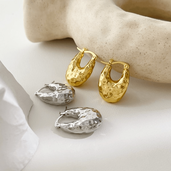 Wholesale 18K gold plated alloy earrings JDC-ES-Linh006 Earrings 麟凰 Wholesale Jewelry JoyasDeChina Joyas De China