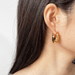 Wholesale 18K gold plated alloy earrings JDC-ES-Linh006 Earrings 麟凰 Wholesale Jewelry JoyasDeChina Joyas De China