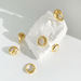 Wholesale 18K gold-plated copper ring JDC-RS-Linh001 Rings 麟凰 Wholesale Jewelry JoyasDeChina Joyas De China