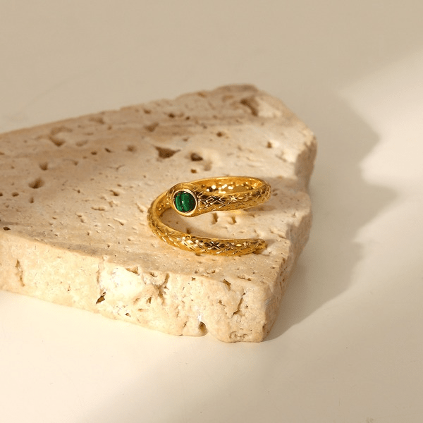Wholesale 18K gold plated stainless steel ring JDC-RS-JD273 Rings 杰鼎 Wholesale Jewelry JoyasDeChina Joyas De China
