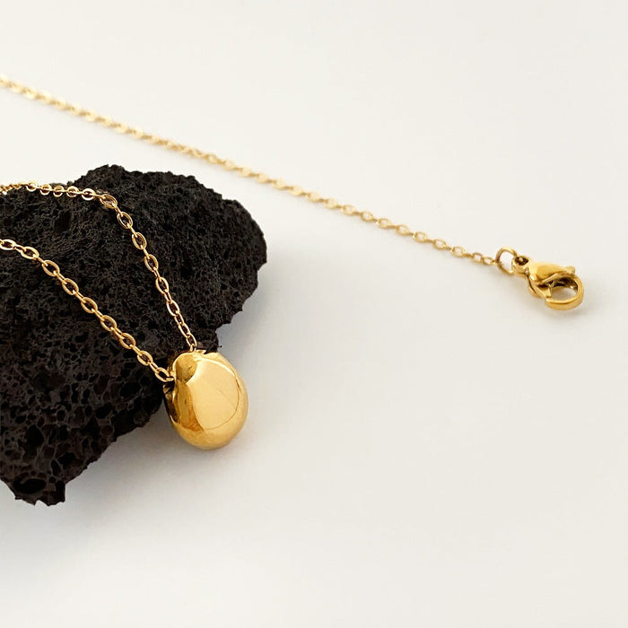 Wholesale 18K gold plated titanium steel necklace JDC-NE-Linh003 necklaces 麟凰 1 Wholesale Jewelry JoyasDeChina Joyas De China