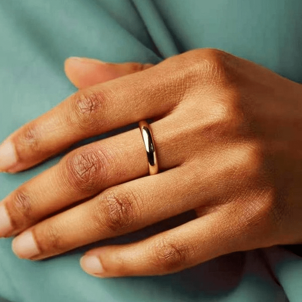 Wholesale 18K gold stainless steel ring JDC-RS-JD274 Rings 杰鼎 1 6 Wholesale Jewelry JoyasDeChina Joyas De China