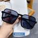 Wholesale 2022 New Fashion Brown Lower Half Frame Sunglasses JDC-SG-XIa011 Sunglasses 锡安 Wholesale Jewelry JoyasDeChina Joyas De China