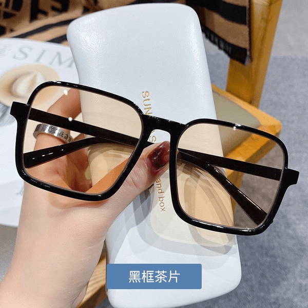 Wholesale 2022 New Fashion Brown Lower Half Frame Sunglasses JDC-SG-XIa011 Sunglasses 锡安 Wholesale Jewelry JoyasDeChina Joyas De China