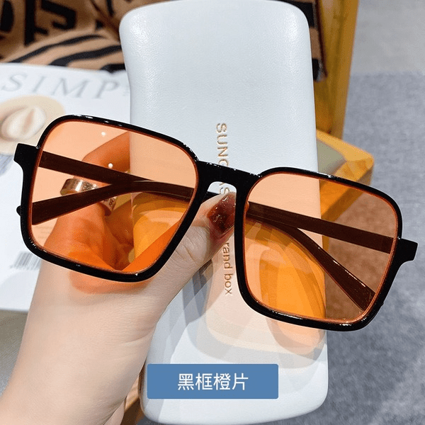 Wholesale 2022 New Fashion Brown Lower Half Frame Sunglasses JDC-SG-XIa011 Sunglasses 锡安 Wholesale Jewelry JoyasDeChina Joyas De China