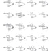 Wholesale 26 letter opening diamond ring JDC-RS-NS007 Rings 尼森 Wholesale Jewelry JoyasDeChina Joyas De China