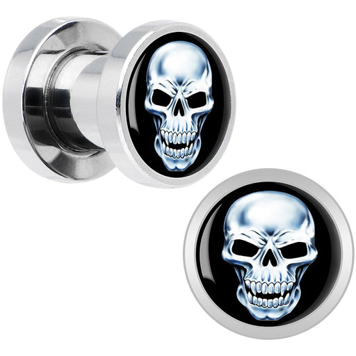 Wholesale 316L Stainless Steel Metal Skull Auricle Piercing JDC-ES-ZeS005 Piercings 泽森 Wholesale Jewelry JoyasDeChina Joyas De China