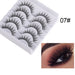 Wholesale 5 pairs of 3D mink false eyelashes JDC-EY-XuQ001 Eyelashes 徐芹 7 Wholesale Jewelry JoyasDeChina Joyas De China