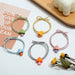 Wholesale 5PCS/PACK Poached Egg Cartoon Hair Rope JDC-HS-ZY002 Hair Scrunchies 紫芸 Wholesale Jewelry JoyasDeChina Joyas De China