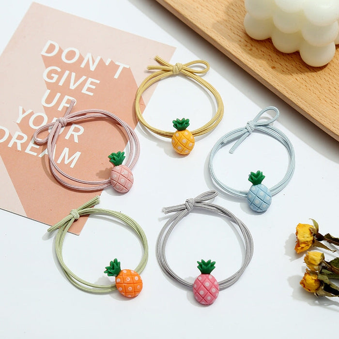 Wholesale 5PCS/PACK Poached Egg Cartoon Hair Rope JDC-HS-ZY002 Hair Scrunchies 紫芸 Wholesale Jewelry JoyasDeChina Joyas De China
