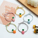 Wholesale 5PCS/PACK Poached Egg Cartoon Hair Rope JDC-HS-ZY002 Hair Scrunchies 紫芸 Wholesale Jewelry JoyasDeChina Joyas De China