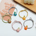 Wholesale 5PCS/PACK Poached Egg Cartoon Hair Rope JDC-HS-ZY002 Hair Scrunchies 紫芸 Wholesale Jewelry JoyasDeChina Joyas De China