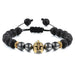 Wholesale 8mm Volcanic Stone Turquoise Beaded Bracelet JDC-BT-JiuJ020 Bracelet 九江 heidanshi Wholesale Jewelry JoyasDeChina Joyas De China