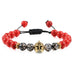 Wholesale 8mm Volcanic Stone Turquoise Beaded Bracelet JDC-BT-JiuJ020 Bracelet 九江 heilongwen Wholesale Jewelry JoyasDeChina Joyas De China
