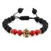Wholesale 8mm Volcanic Stone Turquoise Beaded Bracelet JDC-BT-JiuJ020 Bracelet 九江 heixianhong Wholesale Jewelry JoyasDeChina Joyas De China