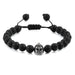Wholesale 8mm Volcanic Stone Turquoise Beaded Bracelet JDC-BT-JiuJ020 Bracelet 九江 hs qh Wholesale Jewelry JoyasDeChina Joyas De China