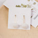 Wholesale 925 Silver Needle Candy Color Cute Hairball Earrings JDC-ES-GSMDD018 Earrings 萌豆豆 E2394-5 white Wholesale Jewelry JoyasDeChina Joyas De China