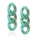Wholesale 925 Silver Post Chain Acrylic Earrings JDC-ES-XC342 Earrings 夏晨 green Wholesale Jewelry JoyasDeChina Joyas De China